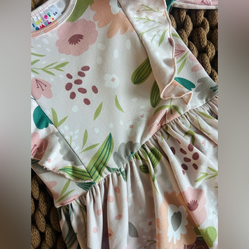 DotDotSmile Ruffle Dress - Picture 3 of 3